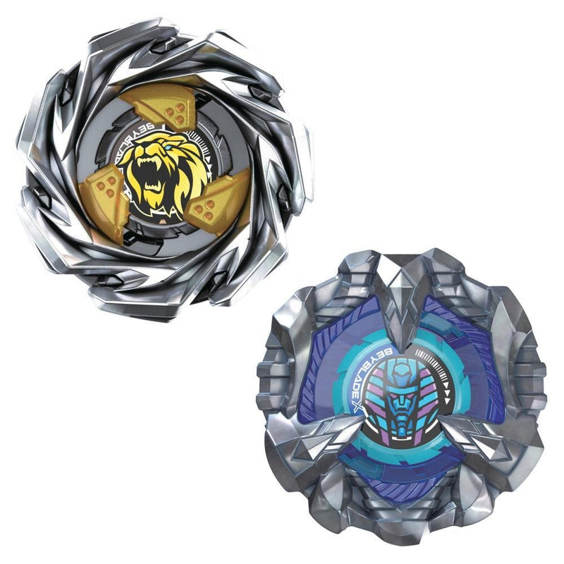 Beyblade X Cowl Sphinx 1-80GF & Crest Leon 7-60GN Dual Pack - Collectables > Action Figures > toys -  Hasbro