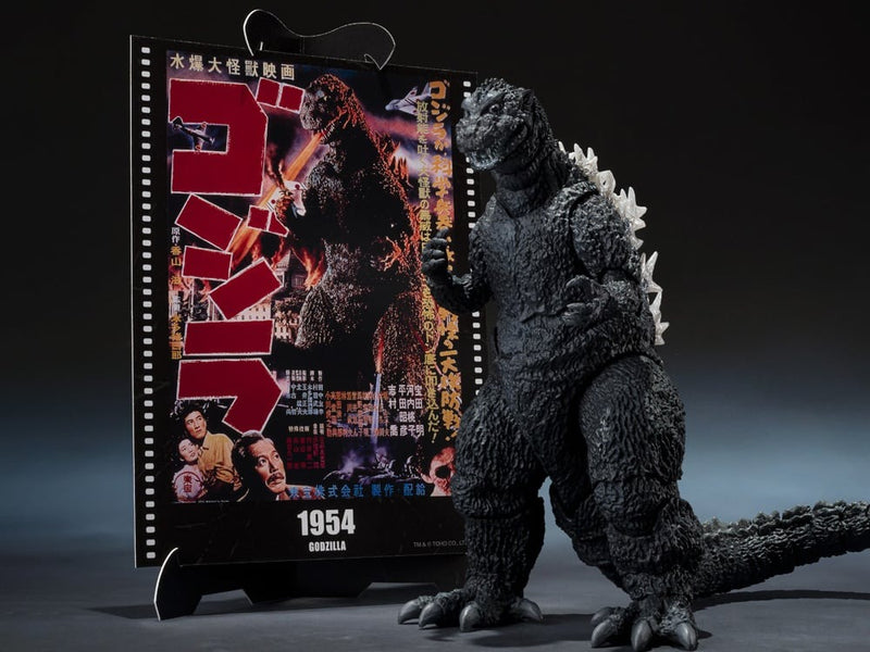 Godzilla (1954) - S.H.MonsterArts - Godzilla Movie Graphic Plus (preorder June 2026) - Collectables > Action Figures > toys -  Bandai