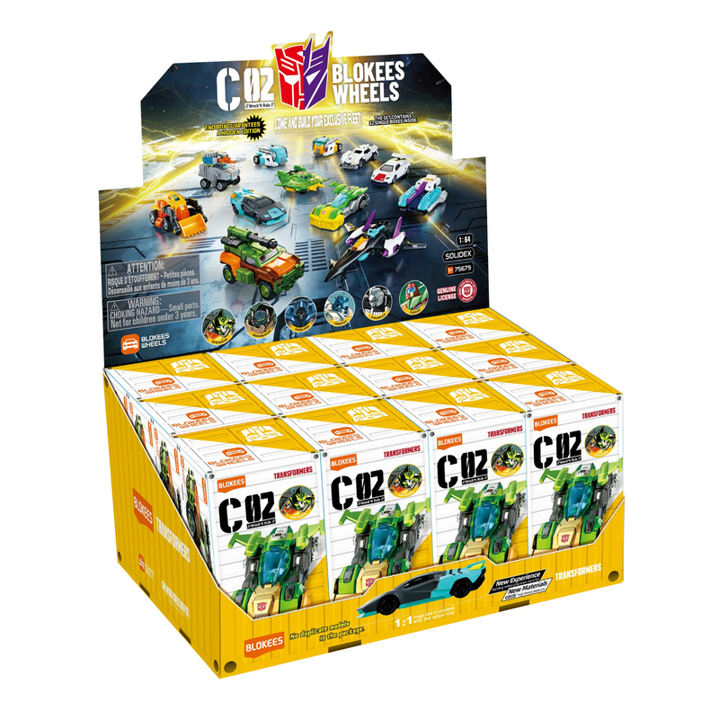 Blokees Wheels - Transformers C02 Wreck'N Rule - Set of 12