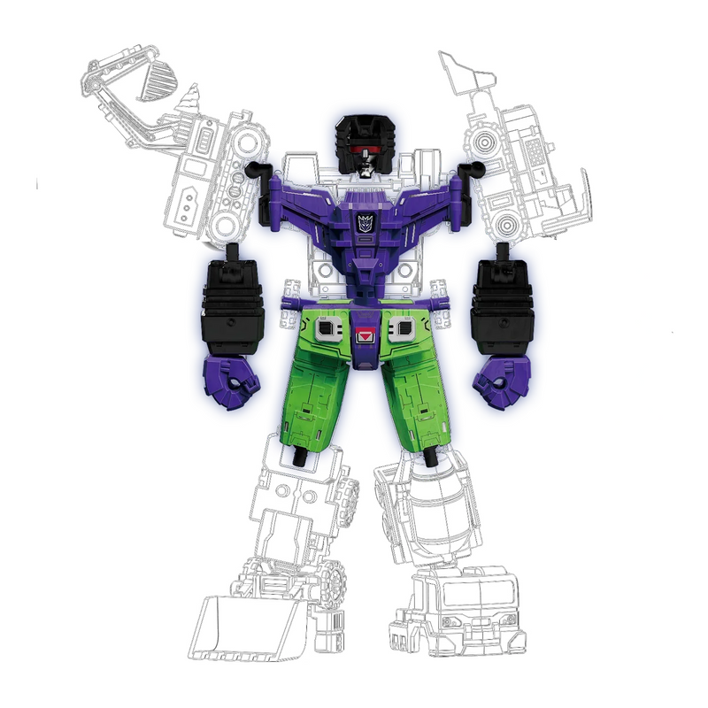 Blokees - Transformers Defender Version - Devastator Kits Combining Accessory