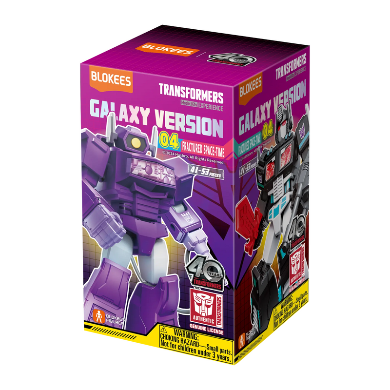 Blokees - Transformers Galaxy Version 04 - Fractured Space-Time - Set of 9