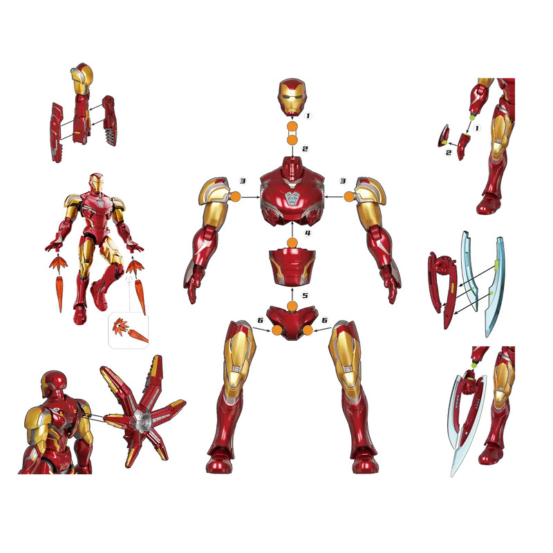 Blokees - Marvel Infinity Saga Champion Class - Iron Man MK85