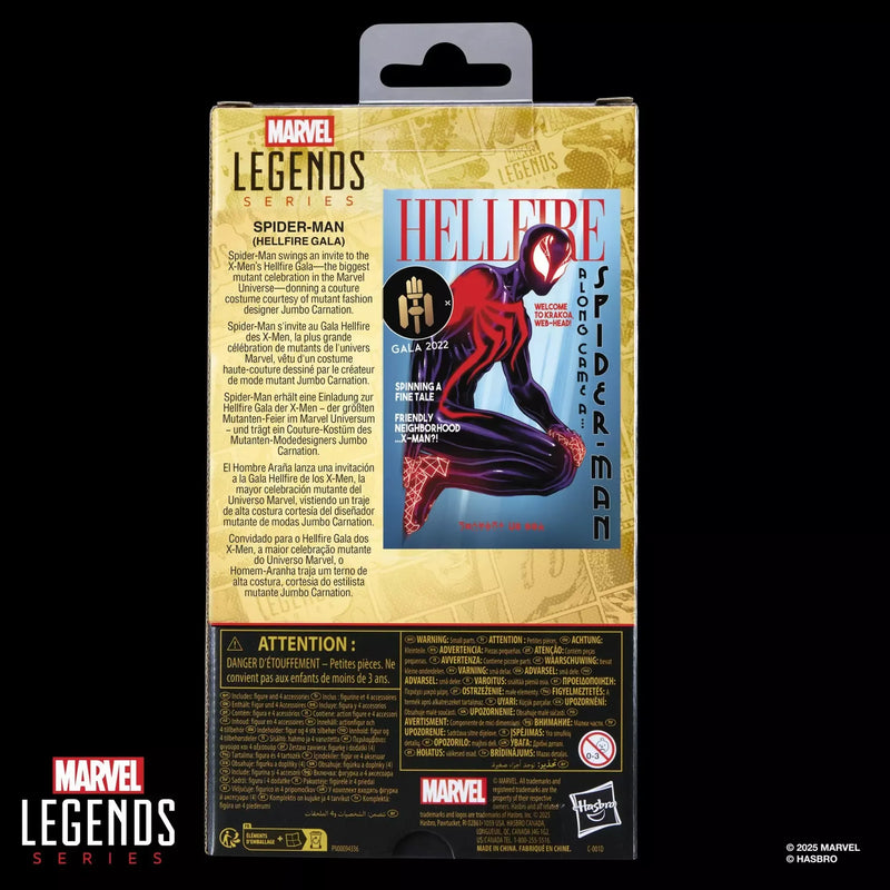 Marvel Legends Series Spider-Man Hellfire Gala - Exclusive