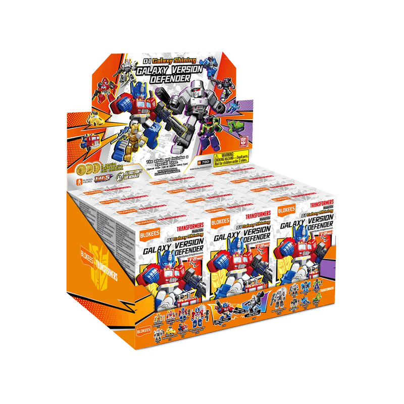Blokees - Transformers Defender Version 01 - Galaxy Shining - Set of 12
