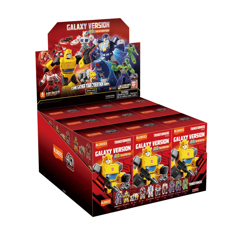 Blokees - Transformers Galaxy Version 03 - The Autobot Run - Set of 9