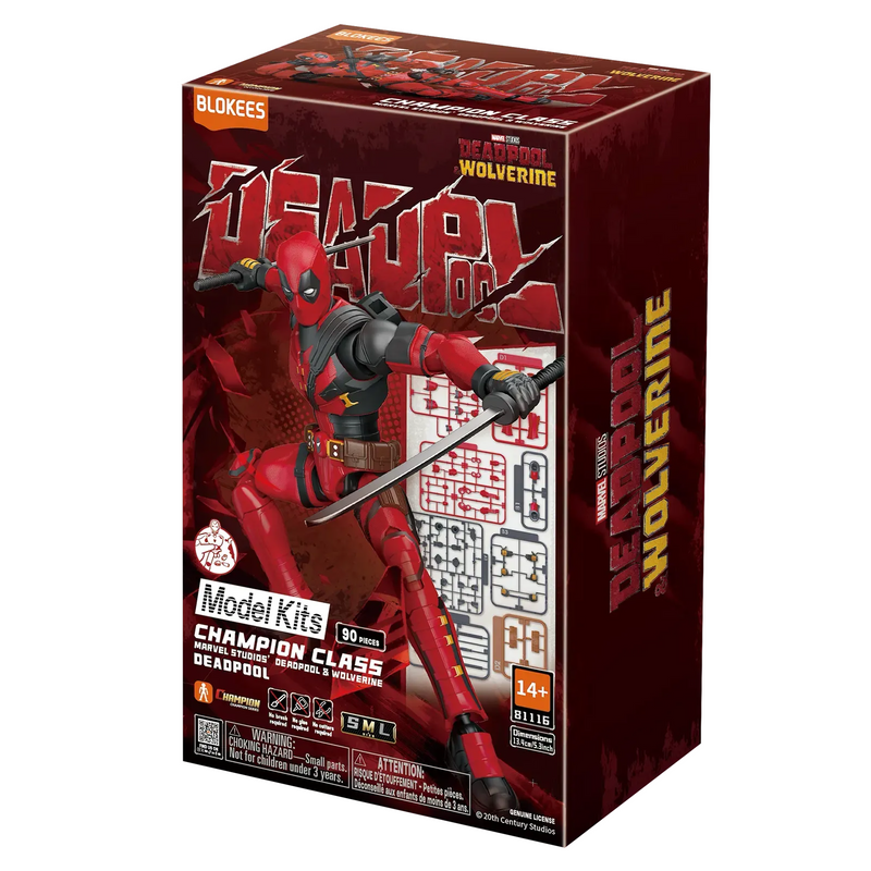 Blokees - Marvel Deadpool & Wolverine Champion Class - Deadpool