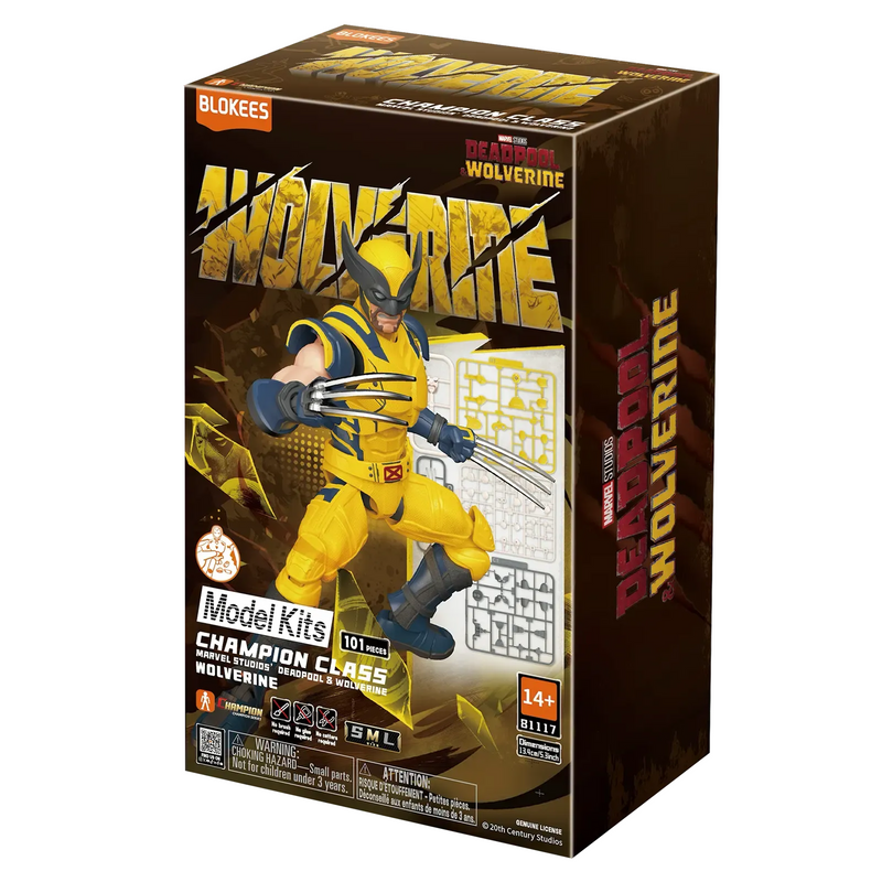 Blokees - Marvel Deadpool & Wolverine Champion Class - Wolverine