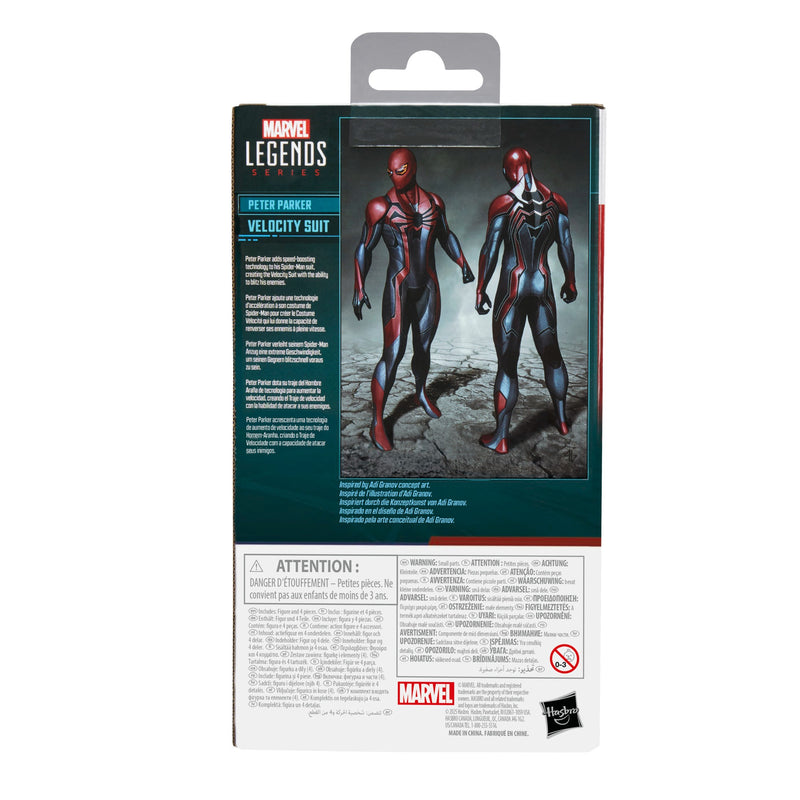 Marvel Legends Series Gamerverse Peter Parker Velocity Suit - Exclusive