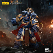 Warhammer 40K - Ultramarines - Space Marine 2 - Marneus Calgar Chapter Master with MKX Gravis Armour and Gauntlets of Ultramar - Collectables > Action Figures > toys -  Joy Toy