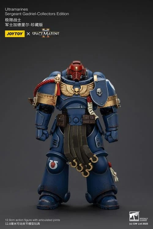 Warhammer 40K - Ultramarines - Space Marine 2 - Sergeant Gadriel (Collectors Edition) - Collectables > Action Figures > toys -  Joy Toy