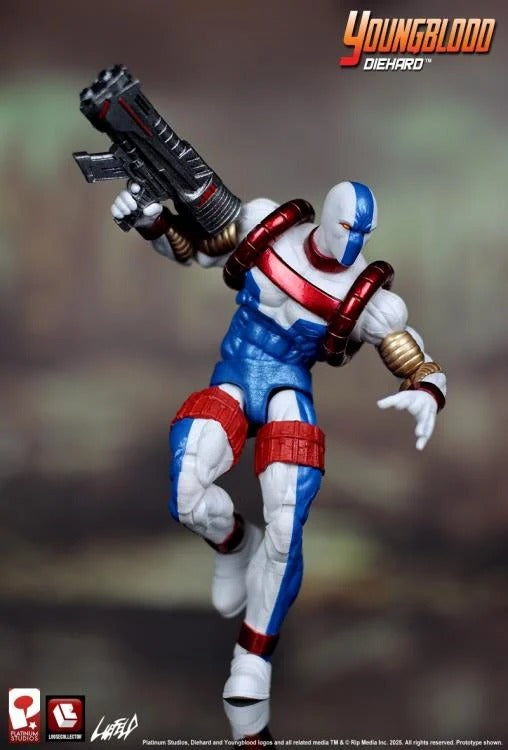 Rob Liefeld's Youngblood - Diehard  Action Figure (Preorder Q1 2026) - Collectables > Action Figures > toys -  LooseCollector