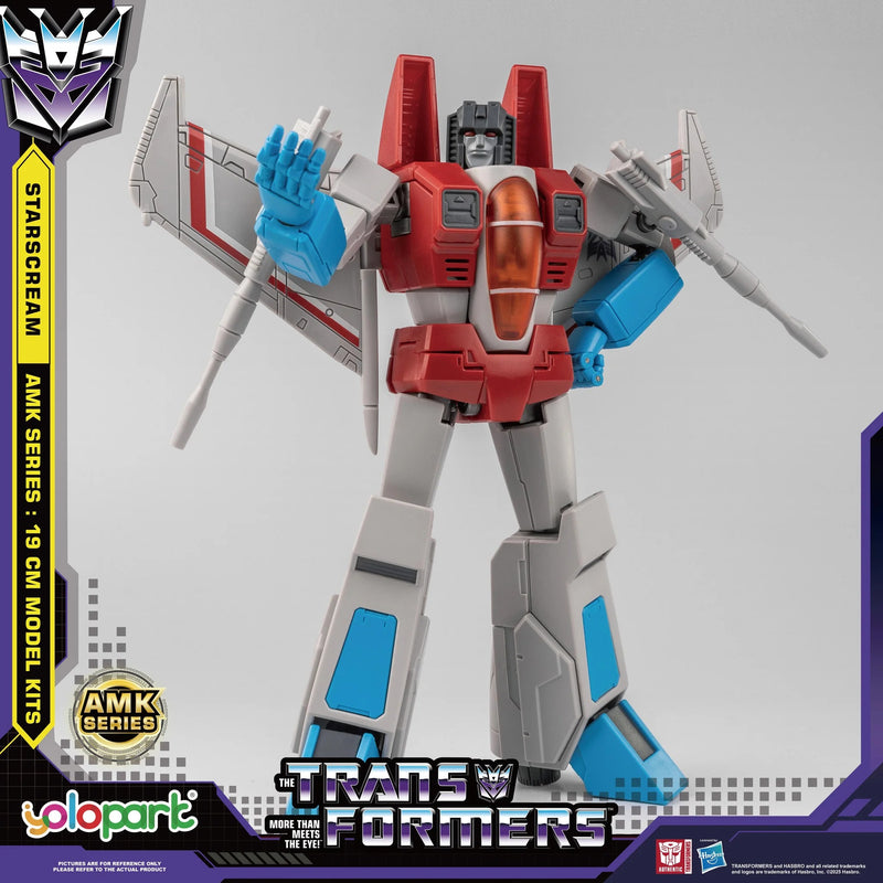 Transformers Generation 1 - AMK Series 19cm - Starscream Model Kit - Collectables > Action Figures > toys -  YoloPark