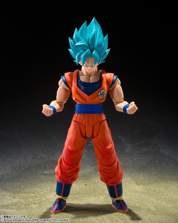 Dragon Ball Super S.H.Figuarts Super Saiyan God Super Saiyan Goku (Blue Power Transcending Limits) Action Figure (Preorder Aug 2026)
