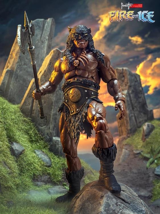 Fire and Ice - ICON Collectibles - Dark Wolf (Ver. 2) 1/12 Scale Action Figure (Preorder Jul 2026) - Collectables > Action Figures > toys -  Frazetta Girls