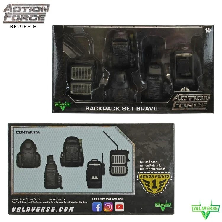 Action Force - Backpack (Bravo) 1/12 Scale Accessory Set