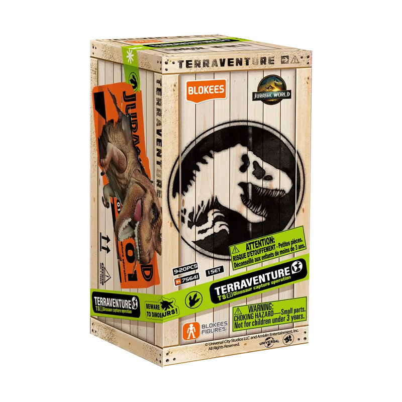Blokees - Jurassic World Terraventure TS 01 - Dinosaur Capture Operation
