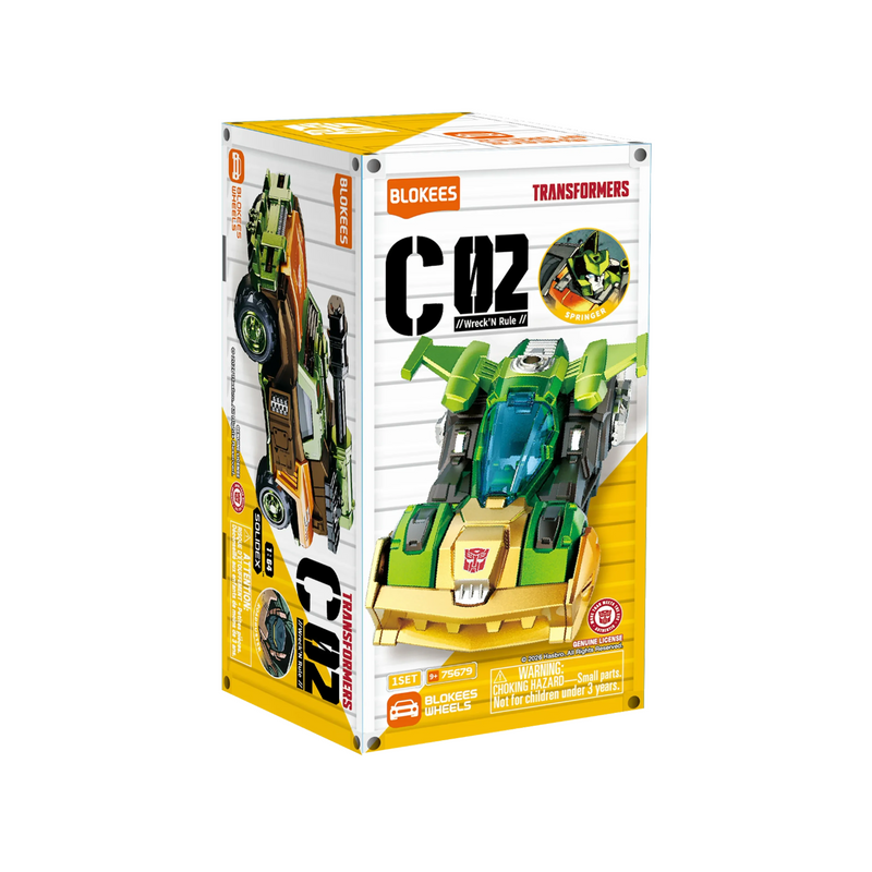 Blokees Wheels - Transformers C02 Wreck'N Rule - Set of 12