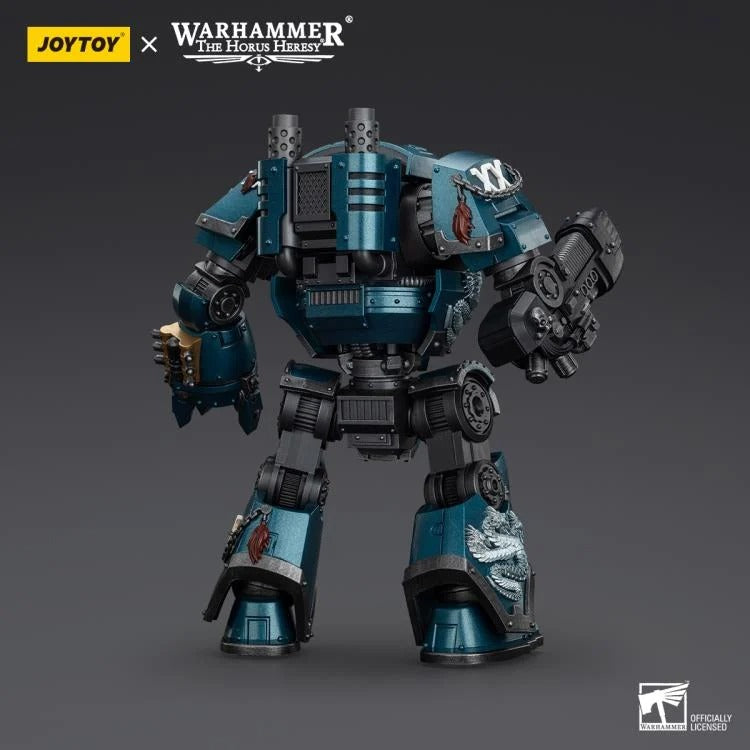 Warhammer: The Horus Heresy - Alpha Legion - Contemptor Dreadnought with Gravis Plasma Cannon - Collectables > Action Figures > toys -  Joy Toy