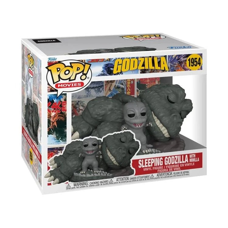 Funko POP! Sleeping Godzilla with Minilla - Collectables > Action Figures > toys -  Funko