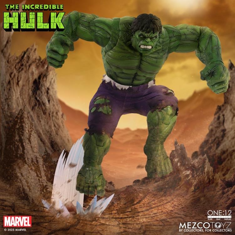 Marvel One:12 Collective - The Incredible Hulk Action Figure (preorder) - Collectables > Action Figures > toys -  MEZCO TOYS