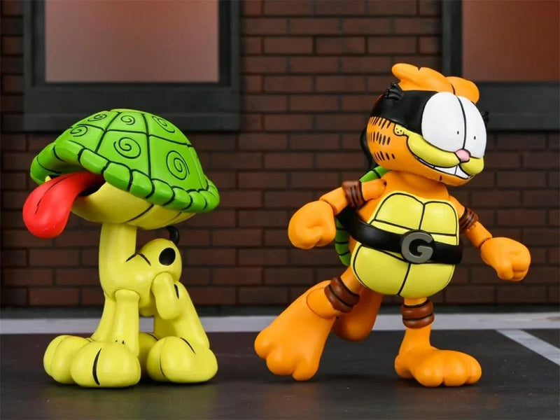 Teenage Mutant Ninja Turtles x Garfield Ultimate Garfello & Odie (Archie Comics) Action Figure Set (preorder Q2 2026) - Collectables > Action Figures > toys -  Neca