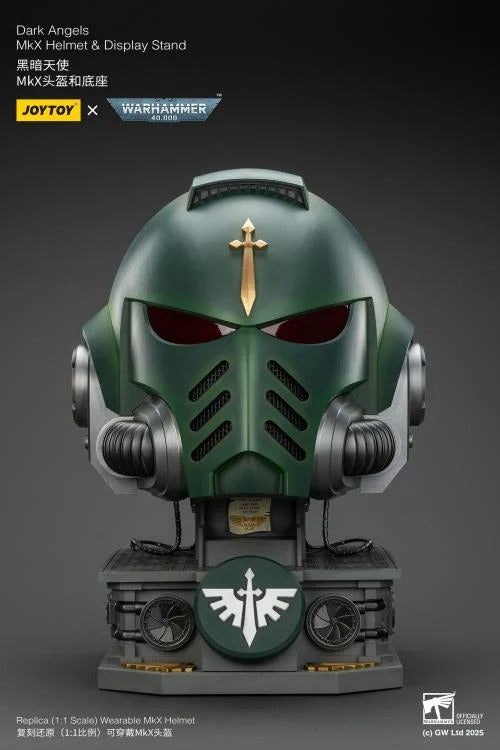JOYTOY - Dark Angels - Dark Angels Mk. X Helmet & Display Stand (preorder Q2 2026)