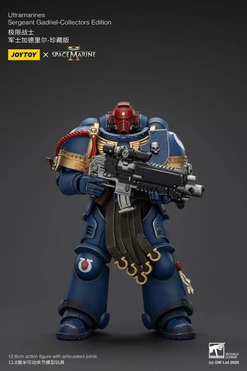 Warhammer 40K - Ultramarines - Space Marine 2 - Sergeant Gadriel (Collectors Edition) - Collectables > Action Figures > toys -  Joy Toy