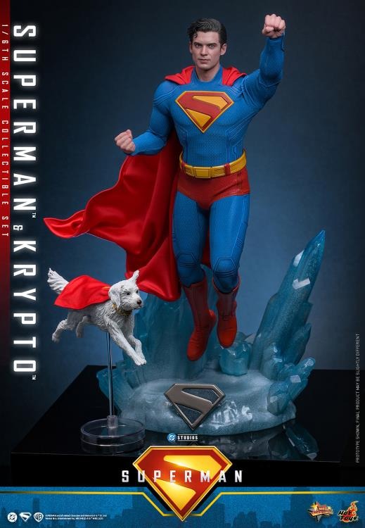 Superman (2025) - Superman & Krypto 1/6th Scale Collectible Figure Set - MMS812