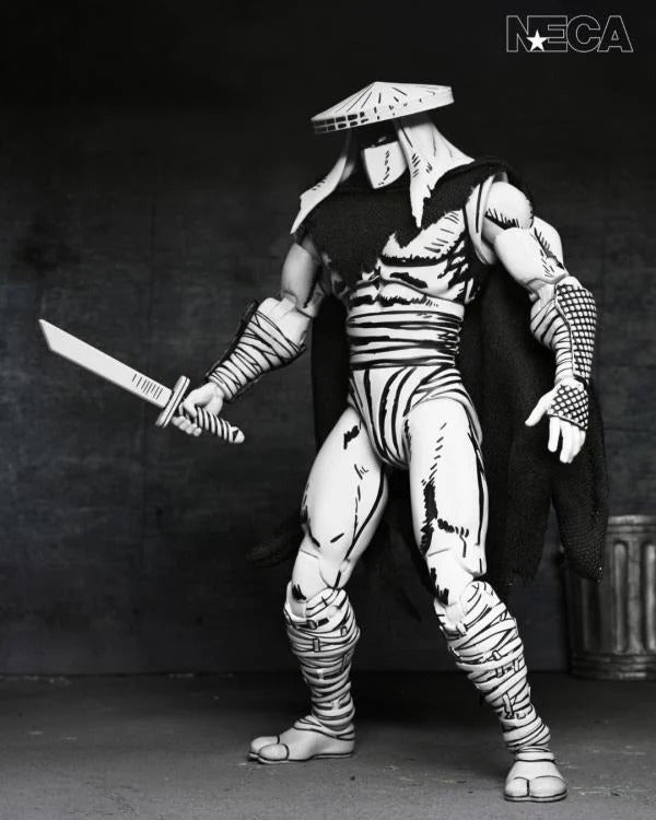 Teenage Mutant Ninja Turtles - Foot Elite Assassin (Mirage Comics Black & White Variant) Action Figure - Collectables > Action Figures > toys -  Neca
