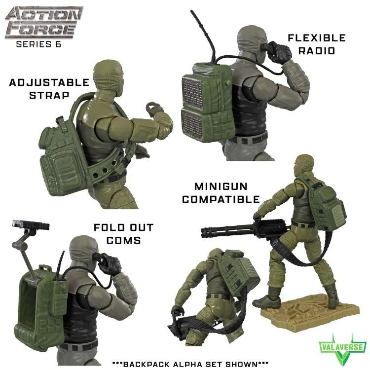 Action Force - Backpack (Bravo) 1/12 Scale Accessory Set