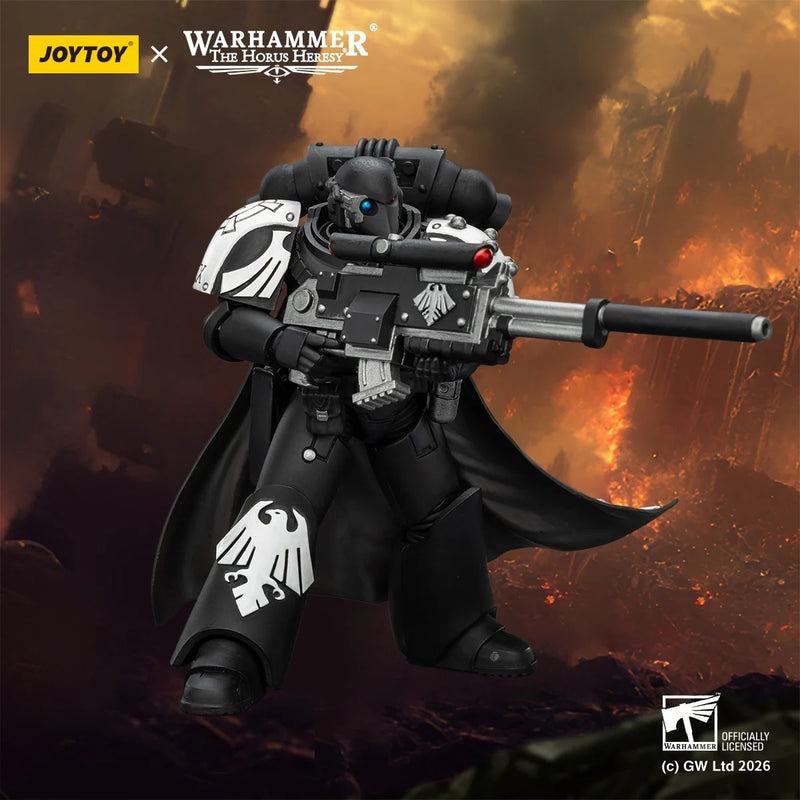 JoyToy - Warhammer: The Horus Heresy Raven Guard Mor Deythan with Nemesis Bolt Rifle 1/18 Scale Action Figure