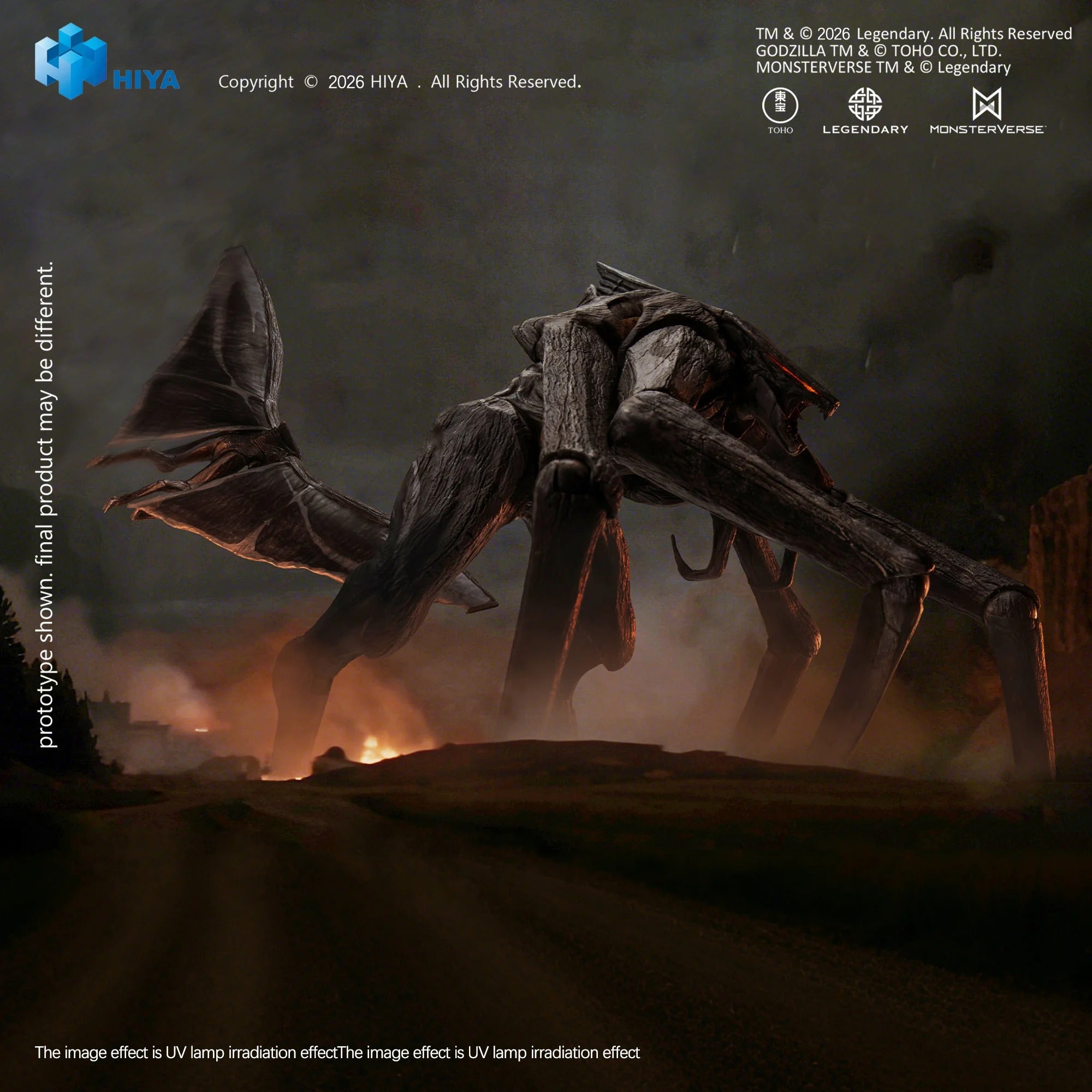 Hiya Toys - Godzilla (2014) - Male & Female Muto Action Figure Set