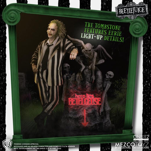 Beetlejuice (1988) - One:12 Collective - Beetlejuice Deluxe Edition - Collectables > Action Figures > toys -  MEZCO TOYS