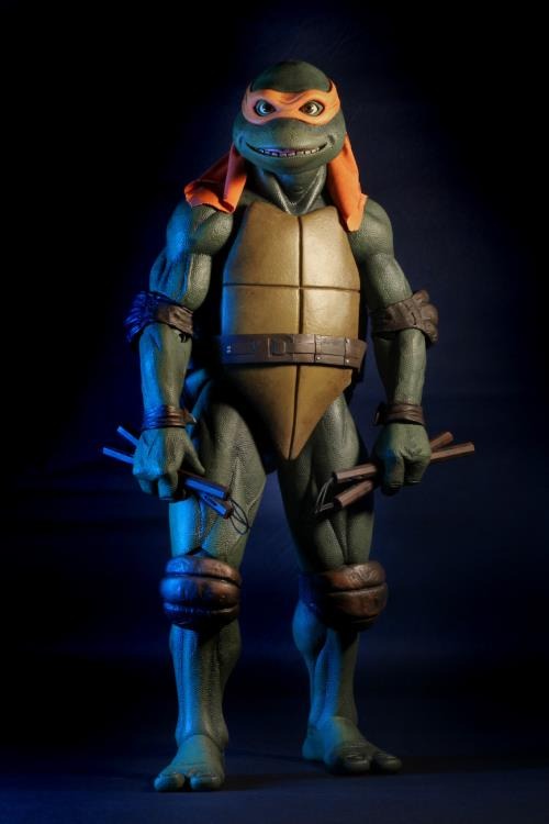 Teenage Mutant Ninja Turtles (1990 Movie) - Michelangelo 1/4 Scale Figure