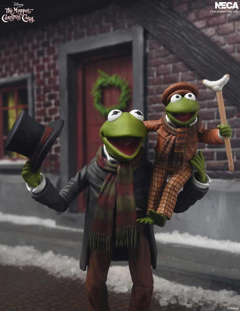 Sesame Street Ultimate - Ultimate Kermit as Bob Cratchit and Robin as Tiny Tim (Preorder Dec 2026)