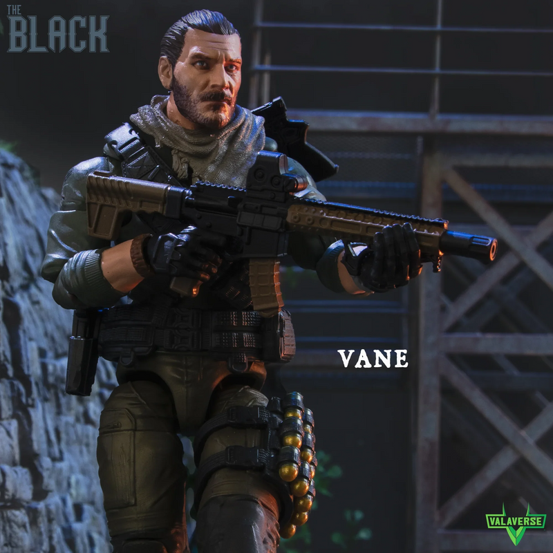 The Black - Vane 1/12 Scale Action Figure