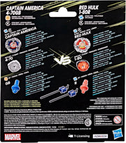 Beyblade X Marvel Collab Captain America 4-70GB vs. Red Hulk 1-80R Multipack - Collectables > Action Figures > toys -  Hasbro