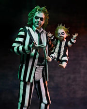 Beetlejuice Beetlejuice - Ultimate "Striped Suit" Beetlejuice Action Figure - Collectables > Action Figures > toys -  Neca