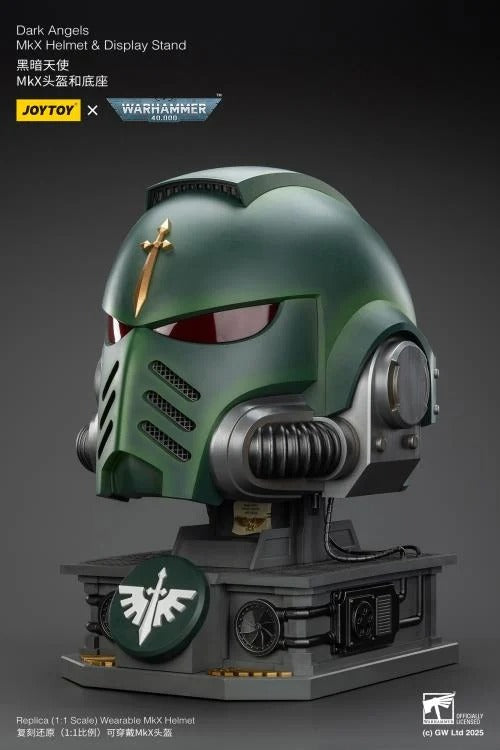 JOYTOY - Dark Angels - Dark Angels Mk. X Helmet & Display Stand (preorder Q2 2026)