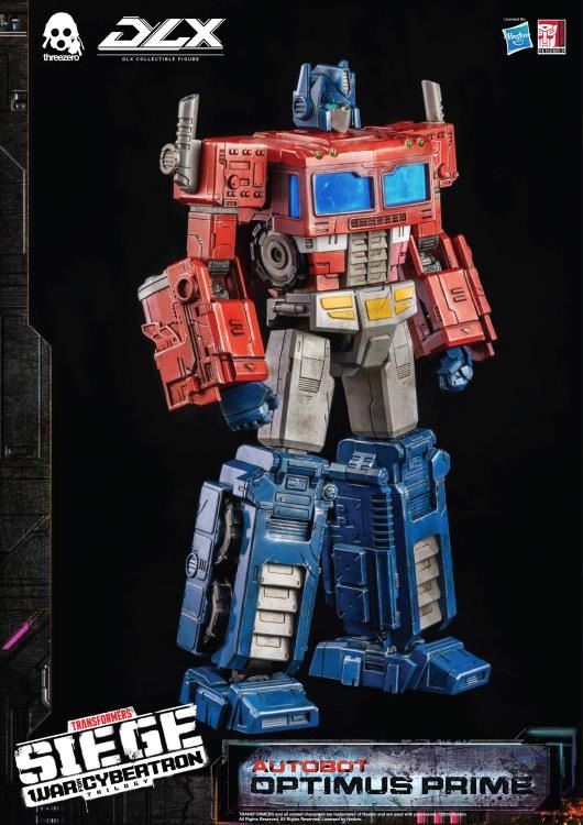 Transformers: War for Cybertron Trilogy DLX Scale Collectible Series Autobot Optimus Prime Action Figure (Reissue) - Action figure -  ThreeZero