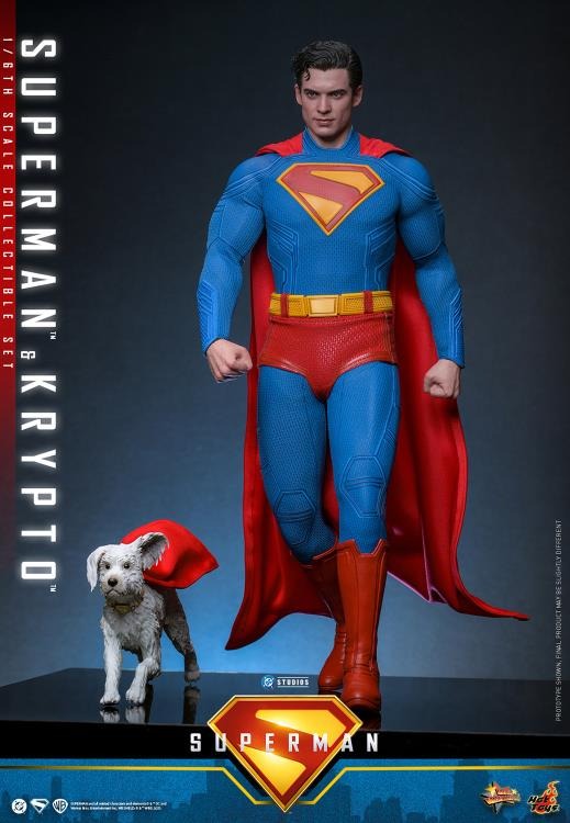 Superman (2025) - Superman & Krypto 1/6th Scale Collectible Figure Set - MMS812