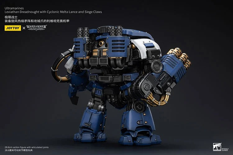 Warhammer: The Horus Heresy - Ultramarines - Leviathan Dreadnought with Cyclonic Melta Lance and Siege Claws - Collectables > Action Figures > toys -  Joy Toy