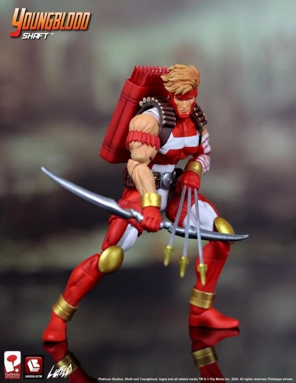 Rob Liefeld's Youngblood - Shaft Action Figure (Preorder Q1 2026) - Collectables > Action Figures > toys -  LooseCollector