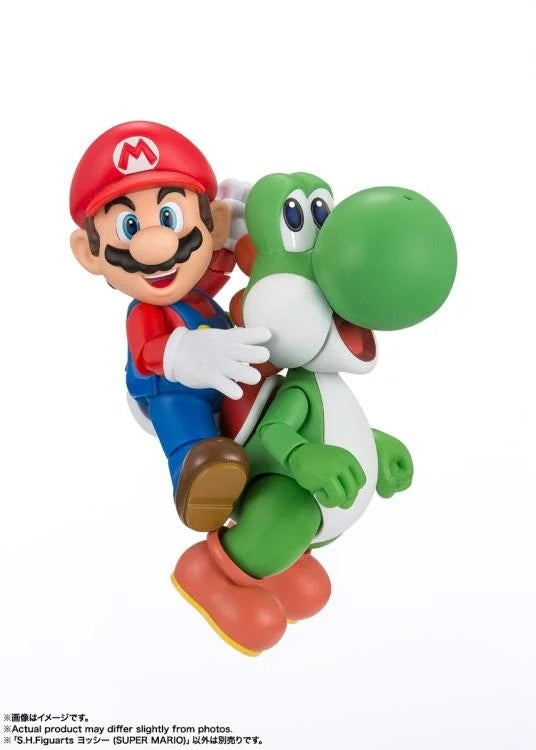 Super Mario - S.H.Figuarts - Yoshi (Preorder Q2 2026) - Collectables > Action Figures > toys -  Bandai