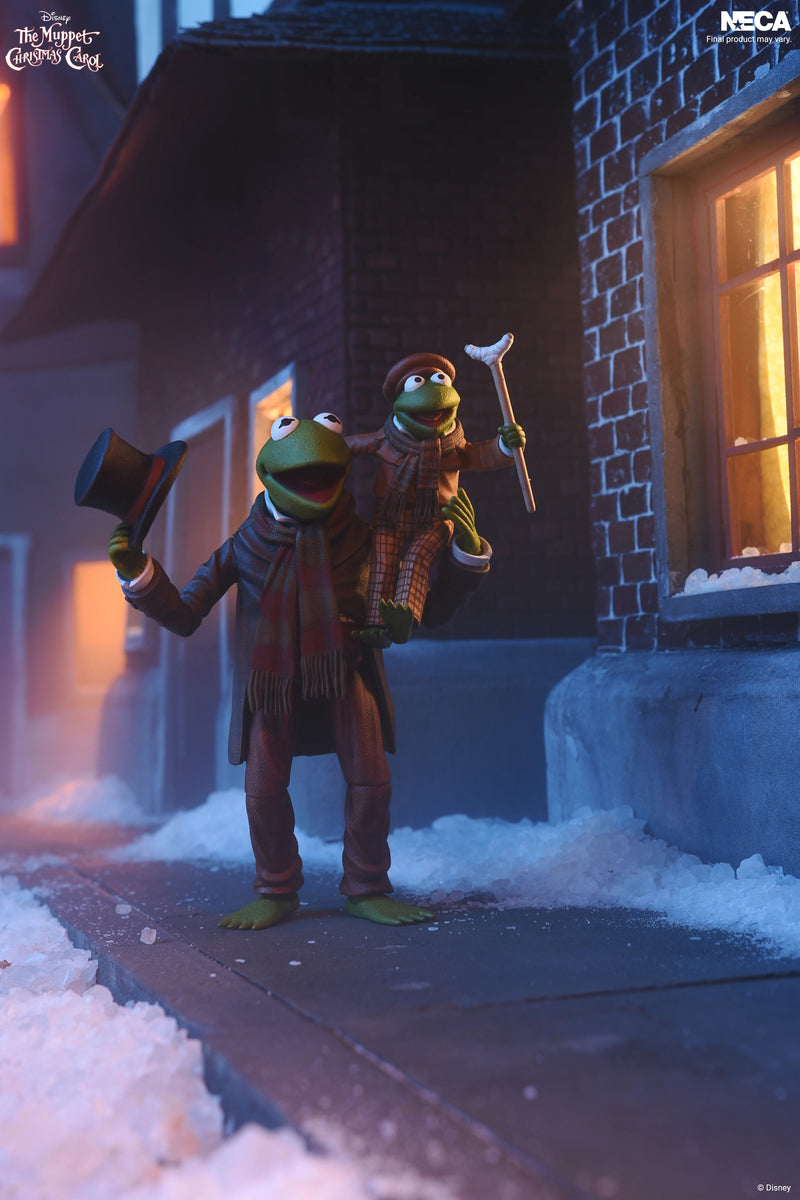 Sesame Street Ultimate - Ultimate Kermit as Bob Cratchit and Robin as Tiny Tim (Preorder Dec 2026)