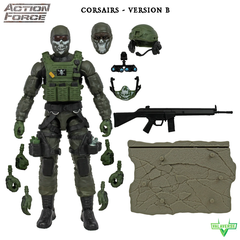 The Black - Corsairs (Ver. B) 1/12 Scale Action Figure