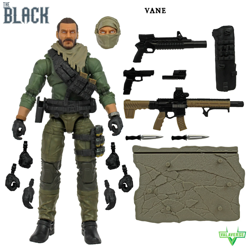 The Black - Vane 1/12 Scale Action Figure