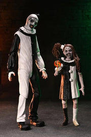 Terrifier 2 - Ultimate Art the Clown & Little Pale Girl Action Figure Two-Pack (Preorder Q3 2026) - Action & Toy Figures -  Neca