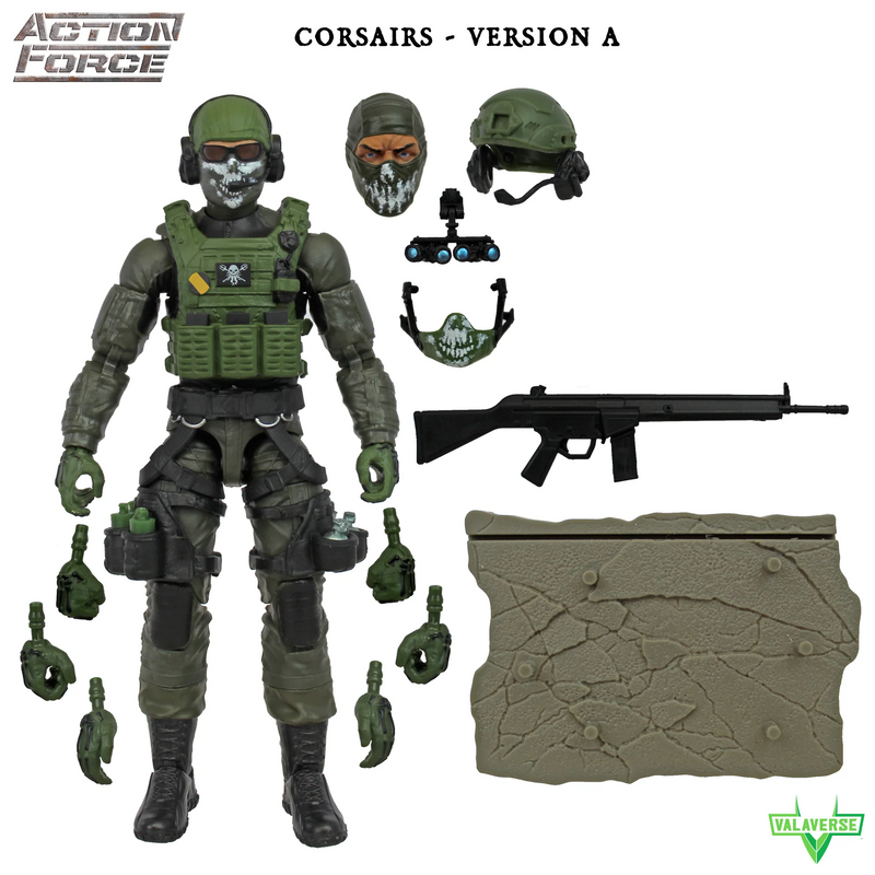 The Black - Corsairs (Ver. A) 1/12 Scale Action Figure