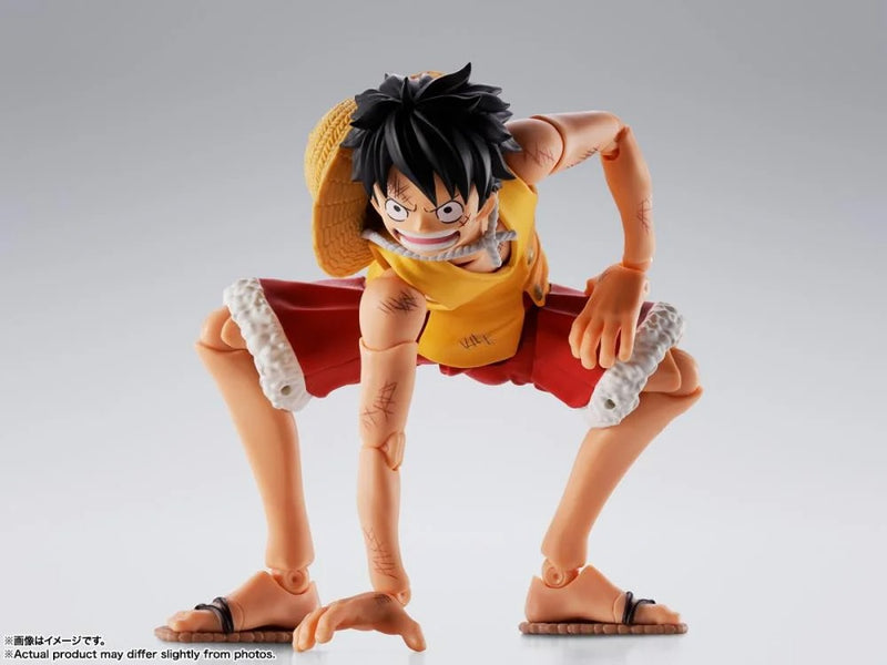 One Piece - S.H.Figuarts - Monkey D. Luffy (Summit War of Marineford) (Preorder Q2 2026) - Collectables > Action Figures > toys -  Bandai